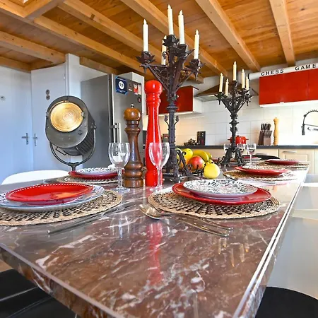 Duplex 6 Clim Wifi Sauna Lejlighed