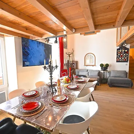 Lejlighed Duplex 6 Clim Wifi Sauna *